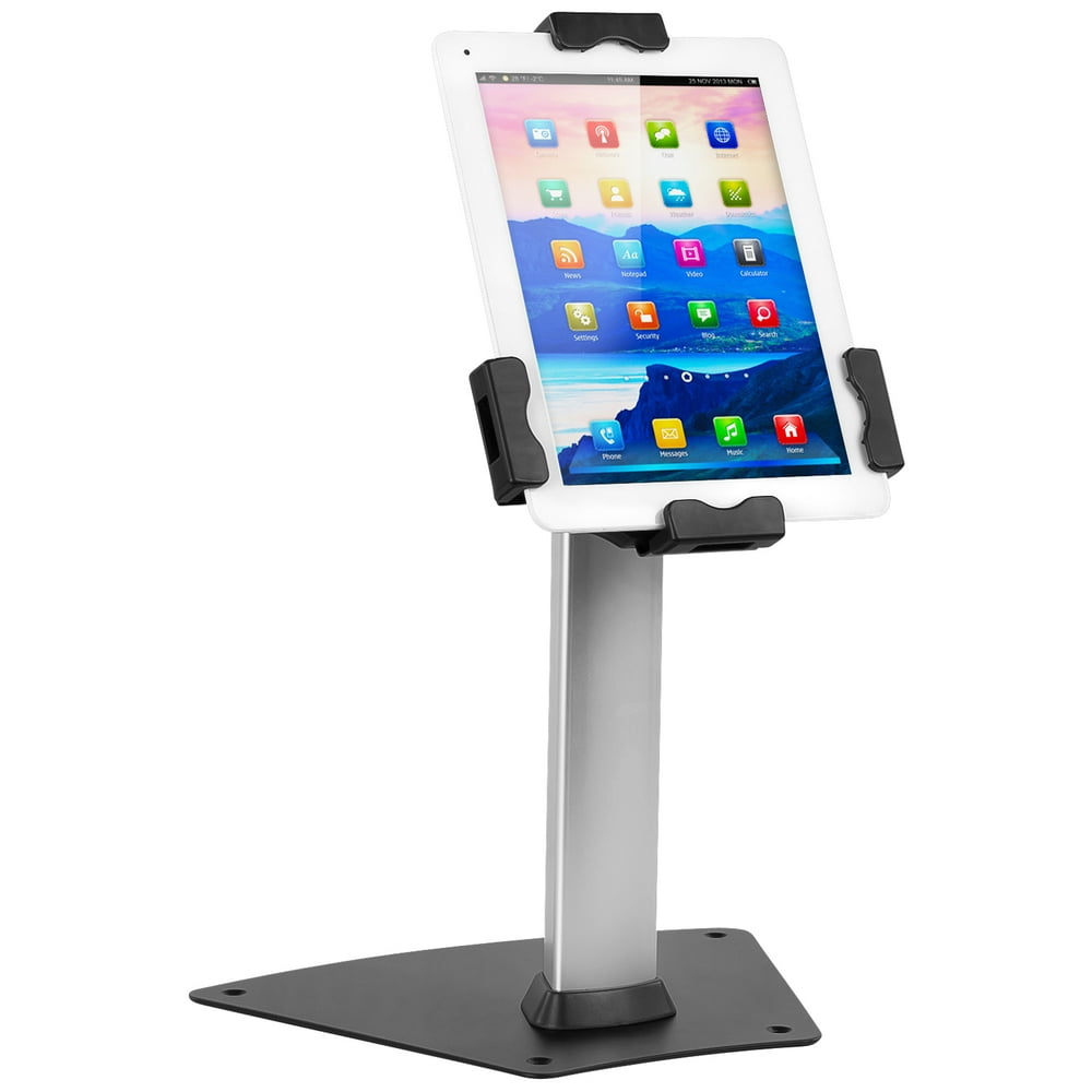 MountIt! Secure Universal Tablet Kiosk POS Countertop Stand Fits