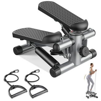 Simenmax Portable Stair Stepper with Resistance Bands, 300LBS