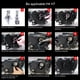 thumbnail image 2 of Bombilla De Faro Led Luz antiniebla automática H7 H1 H4 H10 H11 Luz antiniebla LED 12000LM 60W 6500K (H4) Tmvgtek Accesorios para autos y motos, 2 of 9
