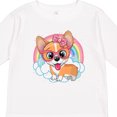 thumbnail image 4 of Inktastic Corgi Gifts Dog Lover Girls Long Sleeve Toddler T-Shirt, 4 of 5