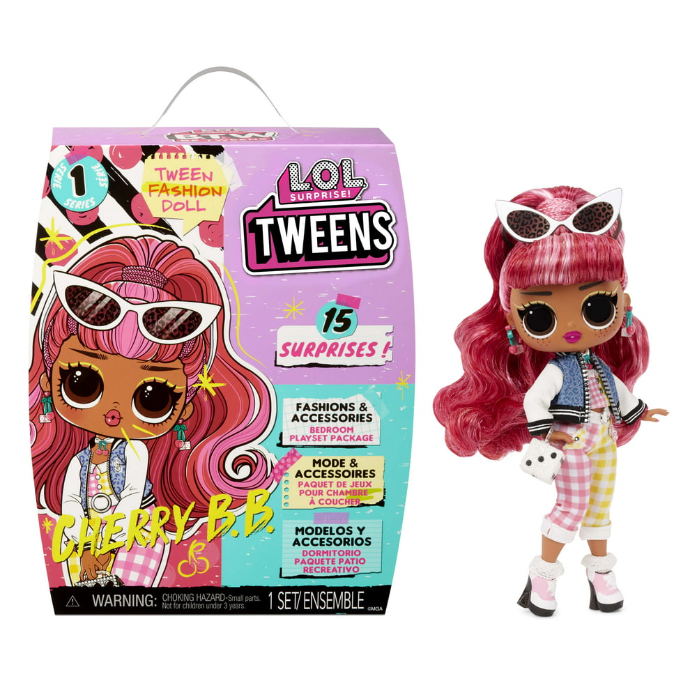 LOL Surprise Tweens Fashion Doll Cherry BB with 15 Surprises - Walmart