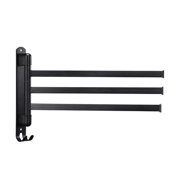Toallero negro tripolar/estante de almacenamiento de cocina de acero inoxidable ANGGREK Otros