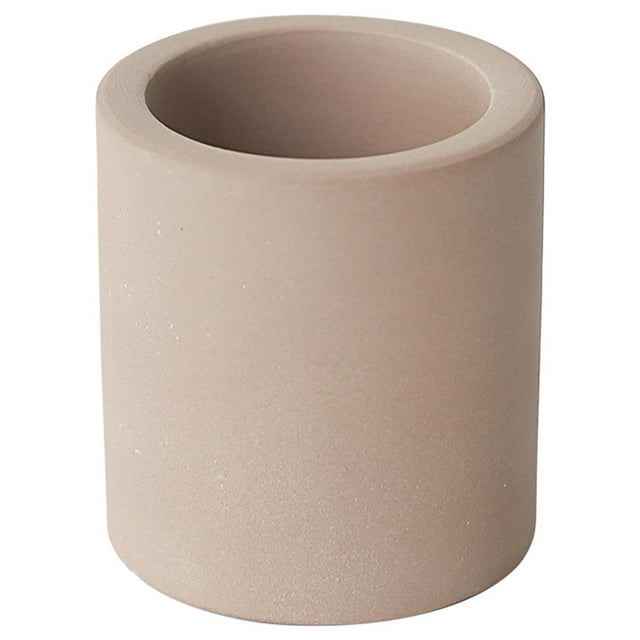 Soporte para cepillo de dientes eléctrico de diatomita, afeitadora eléctrica, cepillos de maquillaje, pasta de dientes marrón