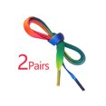 thumbnail image 3 of INSPIRE CHIC 2 Pairs Flat Colorful Fashion Shoelaces for Shoes Boots Sneakers Colorful 50cm/20", 3 of 6