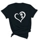 thumbnail image 3 of Fiudx Camisetas para Mujer Camiseta Informal de Manga Corta con Cuello Redondo y Estampado Informal a La Moda para Mujer, 3 of 3