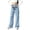 Blue, variant on WMQPNNS Girl's Baggy Sweatpants Straight Leg Joggers Pants Toddler Girls Sweatpants 3T Prints Drawstring Workout Pants with Pockets Clothes for Girls, Size 10-11 Years, Black