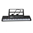 thumbnail image 4 of Teclado de 61 teclas, piano, juguete educativo de aprendizaje temprano, teclado electrónico para niños, piano para cumpleaños de Navidad, 100-240 V, 4 of 14
