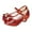 Red, variant on Girls Dress Shoes Mary Jane Wedding Party Shoes Glitter Bridesmaids Princess Heels (Toddler/Little Kid/Big Kid)