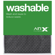 AIRx Filters Washable 20x22x1 Permanent Air Filter MERV 1 Heavy Duty Steel Mesh Filter Replacement to Replace Filtrete Basic Filter, 1-Pack