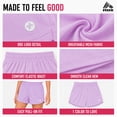 thumbnail image 4 of RBX Girls Athletic Shorts - Active Performance Mesh Jersey Gym Shorts Activewear for Outdoor Play, 4 of 7