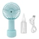 thumbnail image 1 of Ventilador nebulizador de mano Silencioso 2000 mAh 3 velocidades del viento 2 modos de pulverización 7 aspas de turbina Ventilador nebulizador personal USB para escritorio Azul, 1 of 10