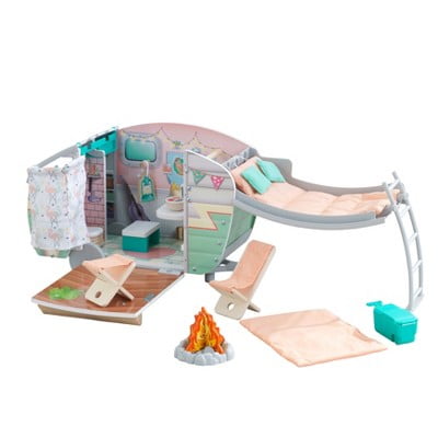 Buy KidKraft Vintage Luxe Dolly Wooden Camper at Ubuy Brazil