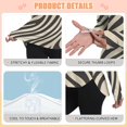 thumbnail image 4 of FORMRS Womens Long Sleeve Shirts UPF 50+ Sun Protection Quick Dry Fishing Hiking Tops, Size S-2XL, Black Lines, 4 of 8