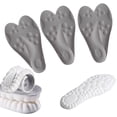 thumbnail image 2 of 3 Pairs Cloudstride 4D Insoles for Men,Super Soft 4d Cloud Technology Insole,Women's U-Shape Memory Foam Breathable Shock Absorption Insole for Ankle Protection (10-11, Gray), 2 of 9