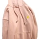 thumbnail image 3 of Woman Long Sleeve Hoodie Fashionable Loose Casual Drawstring Hooded Sweatshirt Pullover Tops with Pocket Pink XXL, 3 of 8