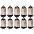 thumbnail image 1 of Shisuyan Push To Connect Fitting Air Compressor Connector 10Pcs 0.8x0.5in, 1 of 8