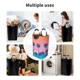 thumbnail image 6 of Bingfone Beach With Palm Trees Laundry Hamper,Large Canvas Fabric Lightweight Storage Basket Toy Organizer Dirty Clothes Collapsible, 6 of 6
