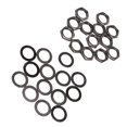 thumbnail image 4 of Kit de arandelas de tuercas, sujetadores de conector de enchufe de instrumento para guitarra eléctrica, bajo, rosca hembra M9, color negro, 4 of 12