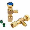 thumbnail image 5 of Liquid Safety Valve, Refrigerant Valve 2 Pieces Brass Refrigeration Accessories Liquid Charging Valve, 5 of 5