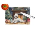thumbnail image 5 of Old English Sheepdog Cozy Christmas Glass Cutting Board Large 12 in x 15 in, 5 of 5