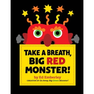 Ed Emberley, Children's Book, Go Away Big Green Monster, Hardcover