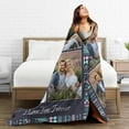 thumbnail image 4 of Custom Blanket with Photo - Personalized Picture Throw for Couple Gifts Customized Flannel Blankets for Adult Kid Birthday Fathers Mothers Valentines Day Gift (6 image 05, 40"L x 30"W / baby size), 4 of 6