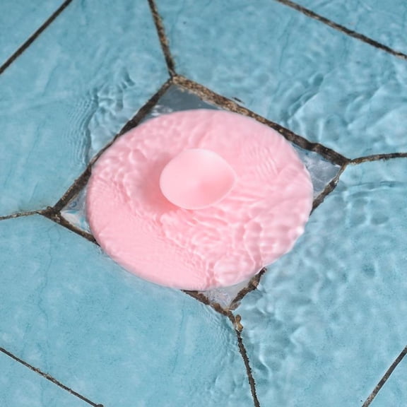 WHAMVOX Silicone Sink Covers with Strong , 5pcs Assorted Colors, Ideal for Kitchen and Bathroom Sink