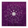 thumbnail image 1 of 12 Constellations Tablecloth Velveteen Altar Tarot Card Cloth Tarots Divination, 1 of 5