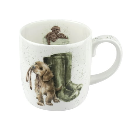 

Royal Worcester Wrendale Designs Hopeful 14 Ounce Mug (Dog)