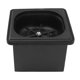 thumbnail image 5 of Enjuagadora de jarra de acero inoxidable sin apertura, fregadero de cocina, lavadora automática de vasos de vidrio para bar de hotel, café, leche, taza de té, negro, pequeño, 5 of 14