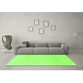 thumbnail image 3 of Ahgly Company Indoor Square Abstract Green Modern Area Rugs, 8' Square, 3 of 4