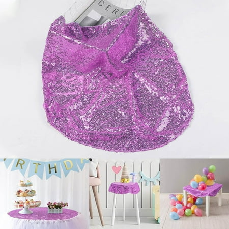 

Noarlalf party favors Sequin Tablecloth 23.6 party decorations