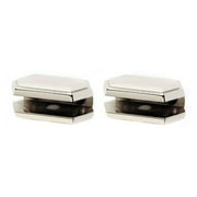 Alno A7750 Nicole 2-1/4" Wide Glass Shelf Mounting Brackets - Nickel