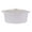 White S, variant on Unique Bargains 1 Pack Woven Storage Basket Bin with Handle for Clothes, Shoes White L