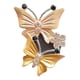 thumbnail image 1 of Clip de perfume para coche con diseño de mariposa y diamantes de imitación para rejilla de ventilación de coche para niñas Amarillo, 1 of 9