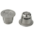 thumbnail image 1 of Bgsha Capsules de Café Réutilisables en Acier Inoxydable et Métal pour Nespresso, Dosettes Filtrantes, 1 of 10