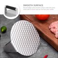thumbnail image 3 of HEALEEP Presse-Burger pour Gril en Acier Inoxydable, Écrase-Hamburger pour Adultes, 1 Pce, 3 of 8