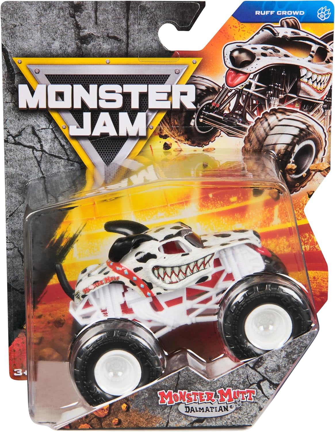 Monster Jam, 1:64 Scale Dirty to Clean 2-Pack, Monster Mutt Poodle