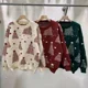 thumbnail image 4 of Suéter de árbol de Navidad nuevo, chaqueta de punto de estilo holgado y perezoso para mujer, 4 of 5