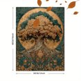 thumbnail image 3 of Yggdrasil Tree Of Life Canvas Wall Art, Medieval Grunge Tarot Art, Ancient Wisdom Decor, 3 of 8
