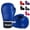 Blue, variant on Kruzak Plain Boxing Gloves for Sparring, Kickboxing, Muay Thai, Martial Arts & MMA Fighting - Men & Women Punch Bag Mitts Training and Focus Pads Punching (Black, 14 oz)