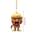 thumbnail image 2 of 2 Interesting Super Wrist Style Rugby Player Acrylic Statue Keychain 2D Design A Sports Souvenir That Fans Can Collect, 2 of 6