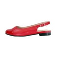 thumbnail image 6 of PEERAGE Kennedy Women's Wide Width Casual Dress Slingback Leather Flats, 6 of 7