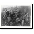 thumbnail image 2 of Historic Framed Print, Spanish Battling Indians" (Mexico)", 17-7/8" x 21-7/8", 2 of 9