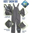 thumbnail image 2 of Arctic Hero Kids' Snow Bib - Boys' and Girls' Insulated Waterproof Ski Pants Overalls (2T-18), 2 of 7