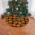 thumbnail image 2 of FMSHPON Halloween Holiday Xmas Christmas Tree Skirt Stand Mat for Holiday Party Decoration Indoor Outdoor 48 inches, 2 of 3