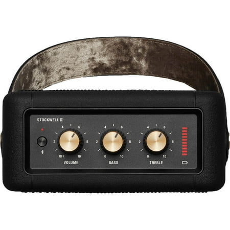 Marshall - Stockwell II Portable Bluetooth Speaker - Black/Brass