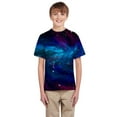 thumbnail image 5 of BJUTIR Boys Tshirts Print Teen Casual Clothes Kids Galaxy T-Shirt Tops Children Tops For 9-10 Years, 5 of 9