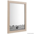 thumbnail image 2 of Craig Frames 200ASH 19 by 26-Inch Picture Frame, Wood Grain Finish, 0.75" Wide, Whitewash, 2 of 2