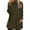 Army Green, variant on Fleece Pullover Women Fuzzy Cozy Sweaters For Women Crew Neck Sweatshirts Thermal Warm Oversized Tops With Pockets Army Green M